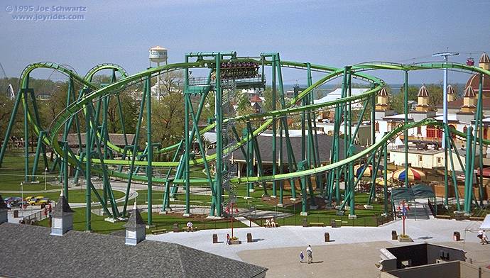 raptor roller coaster