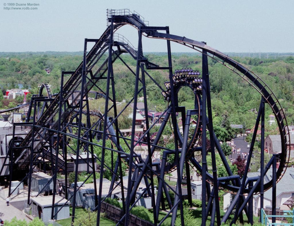 Batman The Ride Six Flags Great America Gurnee Illinois