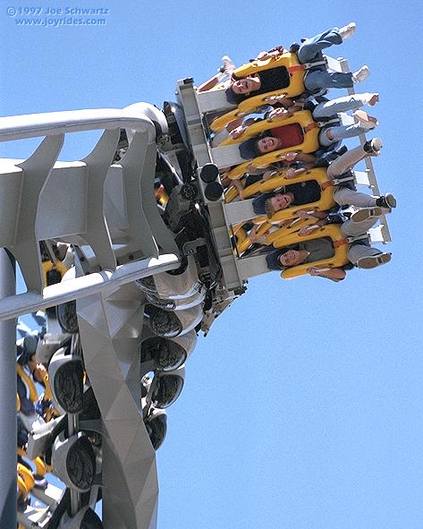 Batman The Ride - Six Flags Magic Mountain (Valencia, California, United  States)
