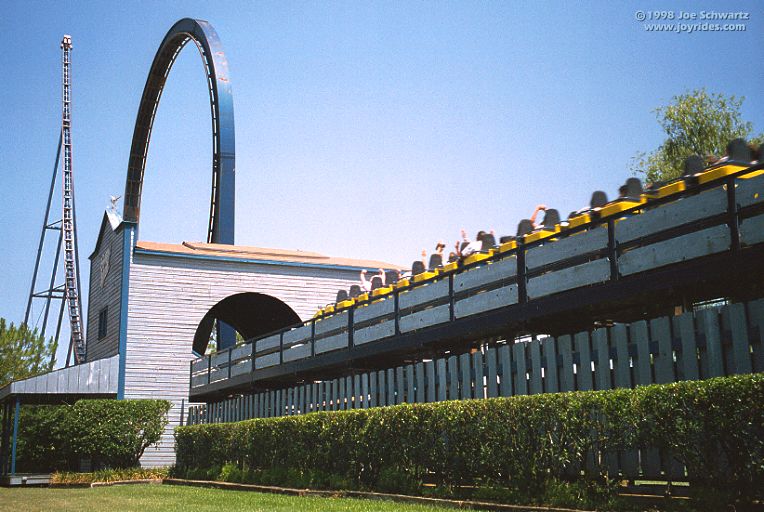 Greezed Lightnin Six Flags AstroWorld Houston Texas United