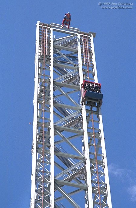 Superman Escape from Krypton Six Flags Magic Mountain Valencia