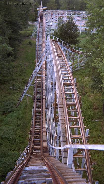 Blue Streak Conneaut Lake Park Conneaut Lake Pennsylvania