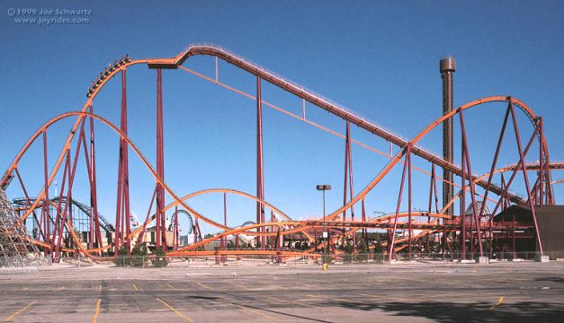 Raging Bull Six Flags Great America Gurnee Illinois United