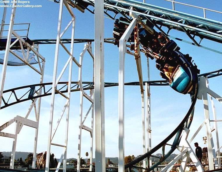 Hurricane Santa Cruz Beach Boardwalk Santa Cruz California