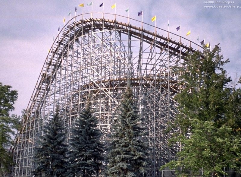 Villain Geauga Lake Wildwater Kingdom Aurora Ohio United