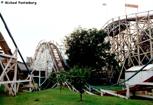 Cyclone Southport Pleasureland Southport Merseyside England