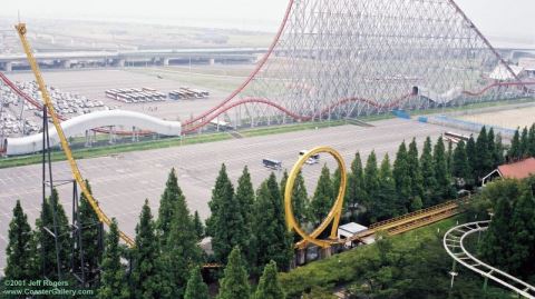 Shuttle Loop Nagashima Spa Land Kuwana Mie Japan