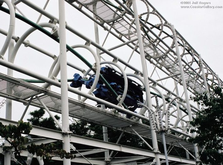 コースター 4K / Front & Back Seat] Yagiyama Cyclone (Roller Coaster in