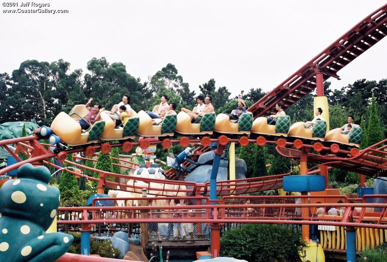 Gadget s Go Coaster Tokyo Disneyland Urayasu Chiba Japan