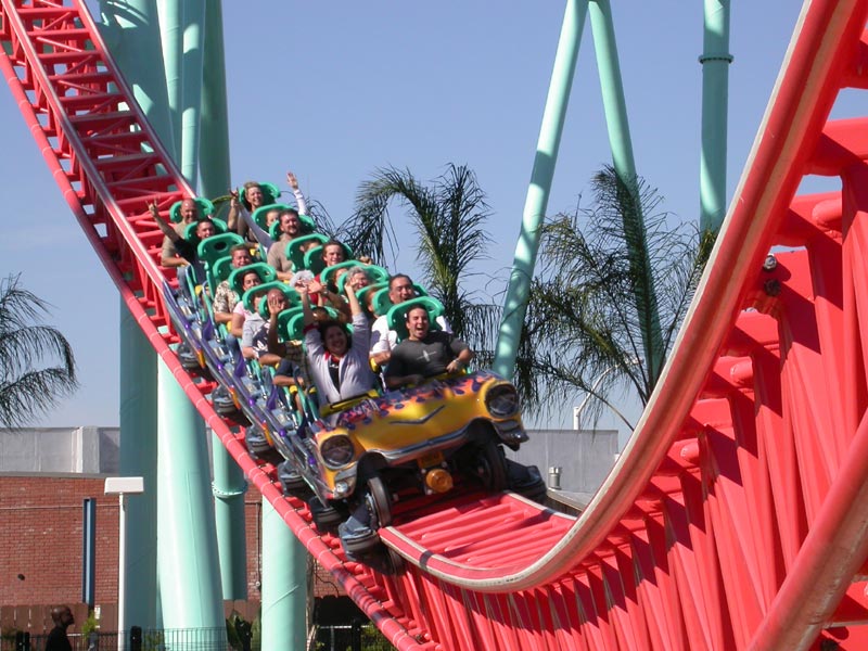 Xcelerator Knott s Berry Farm Buena Park California United