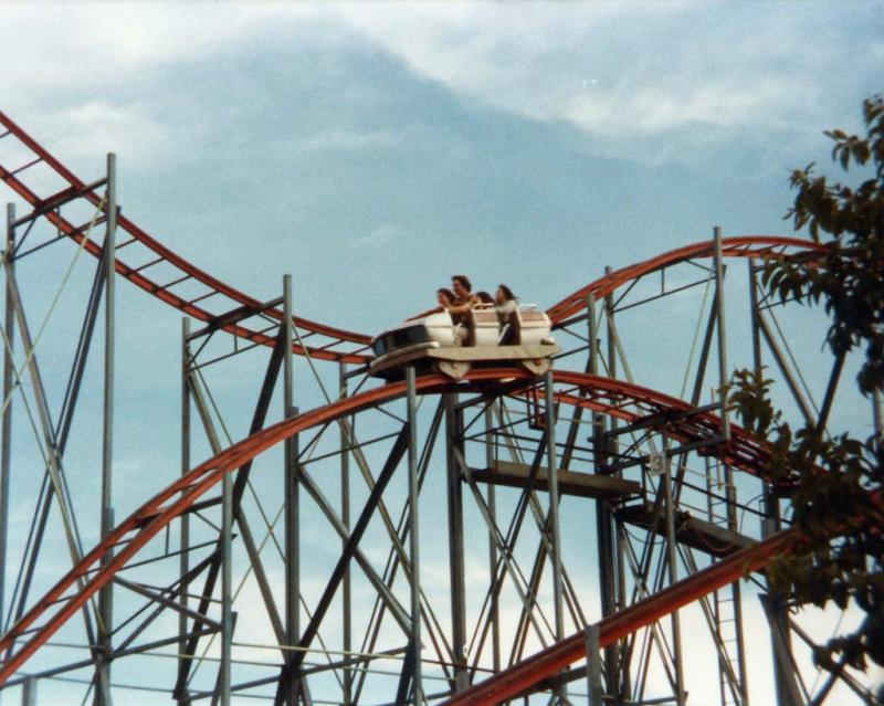Mountain Express Six Flags Magic Mountain Valencia California United States