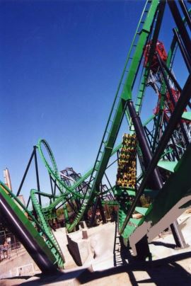 Six Flags Magic Mountain » Riddler's Revenge » 814riddler5.jpg