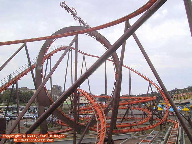 Looping Star Dreamland Margate Kent England United Kingdom