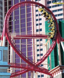 Big Apple Coaster New York New York Hotel Casino Las Vegas