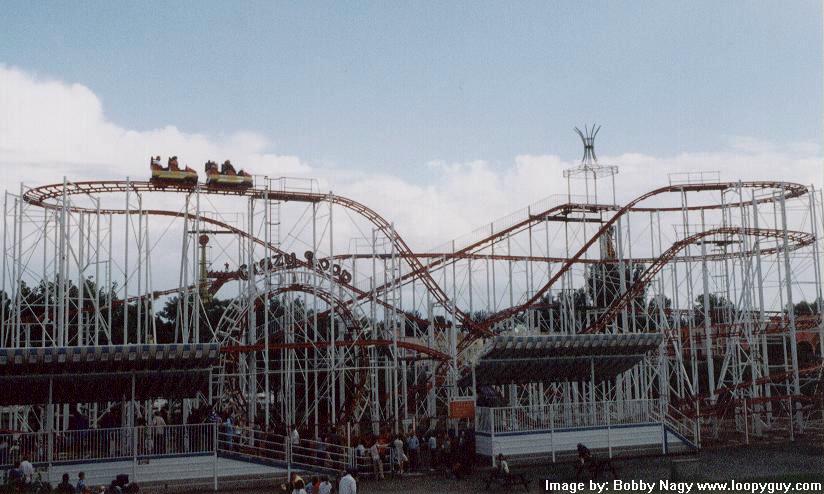 Crazy Loop Pleasure Island Family Theme Park Cleethorpes