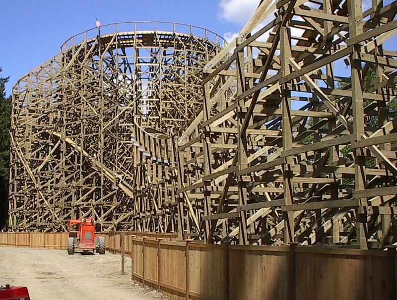 Timberhawk Ride of Prey Wild Waves Theme Water Park Federal