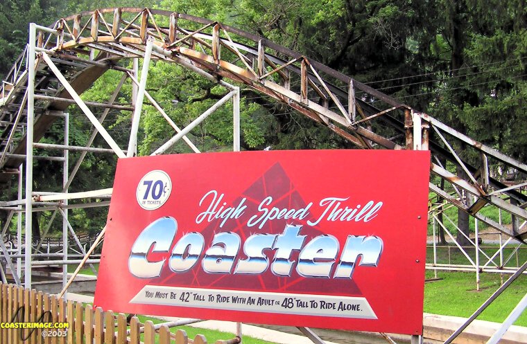 High Speed Thrill Coaster Knoebels Amusement Resort Elysburg