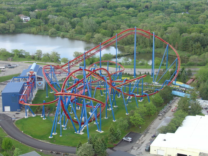 Superman Ultimate Flight Six Flags Great America Gurnee