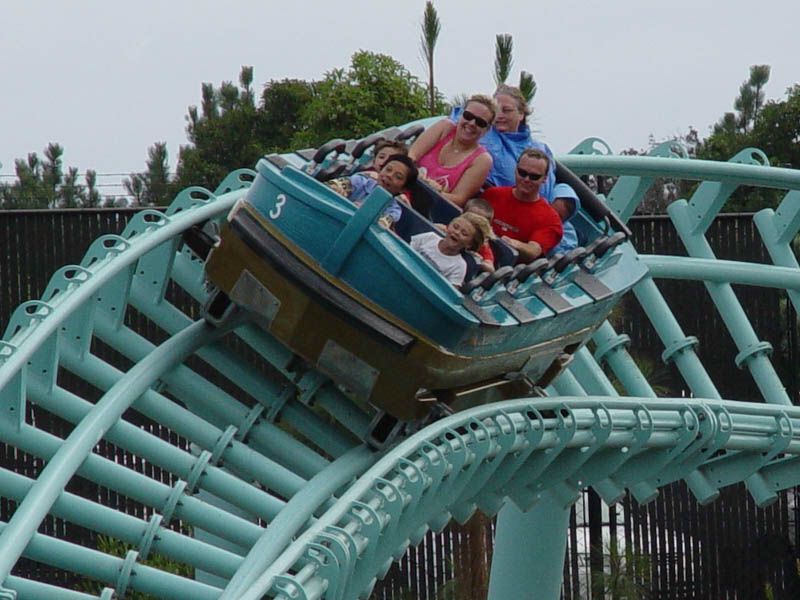 Journey to Atlantis® Water Coaster Attraction