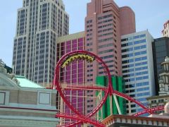 Rode the [Big Apple Coaster] at New York, New York in Vegas today 18 years  since first ride : r/rollercoasters