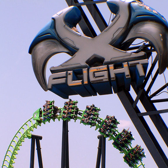 X-Flight - Geauga Lake & Wildwater Kingdom (Aurora, Ohio, United