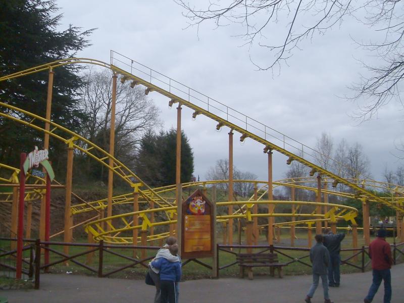 Rhino Coaster West Midland Safari Park Bewdley Worcestershire