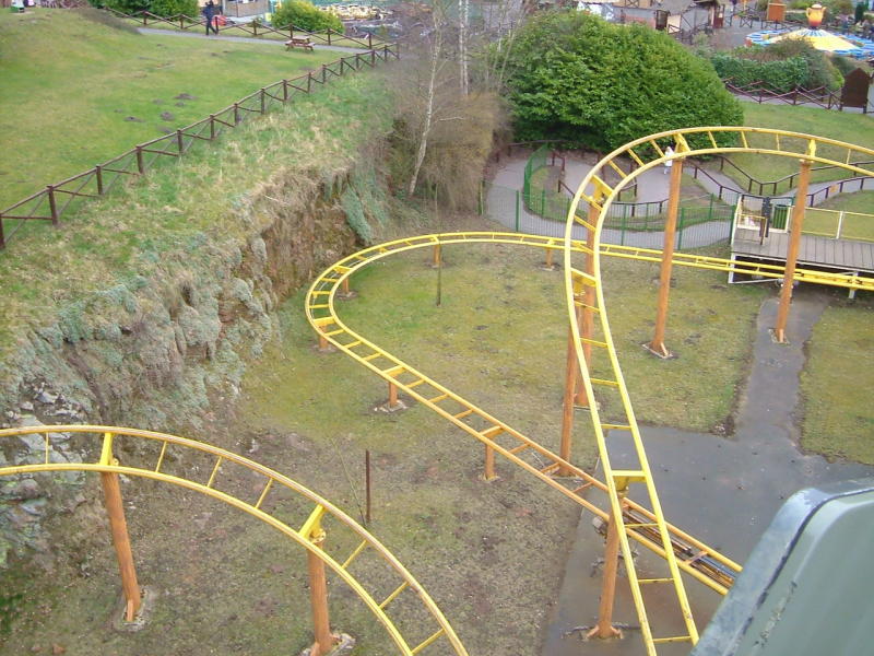 Rhino Coaster West Midland Safari Park Bewdley Worcestershire