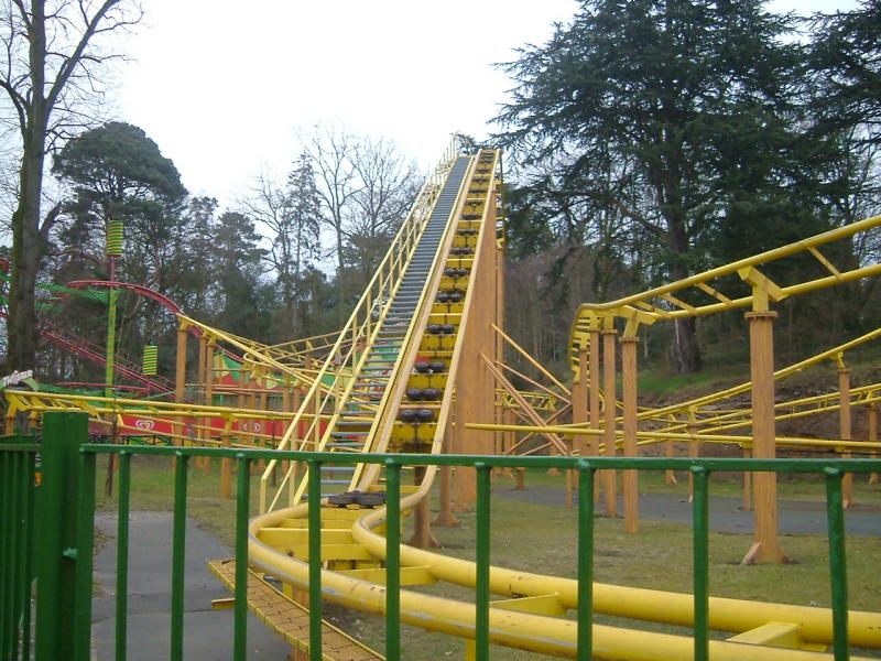 Rhino Coaster West Midland Safari Park Bewdley Worcestershire