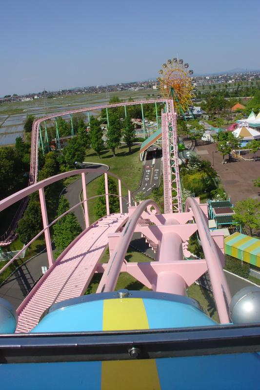 Jet Coaster - Dreamland (Koriyama, Fukushima, Japan)