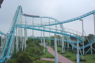 Jet Coaster Super Dolphin - Uminonakamichi Seaside Park (Fukuoka