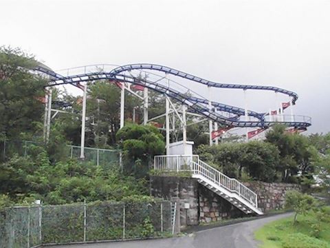 RJコースター Jet Pair Coaster - Sky Garden (Okayama, Okayama, Japan)