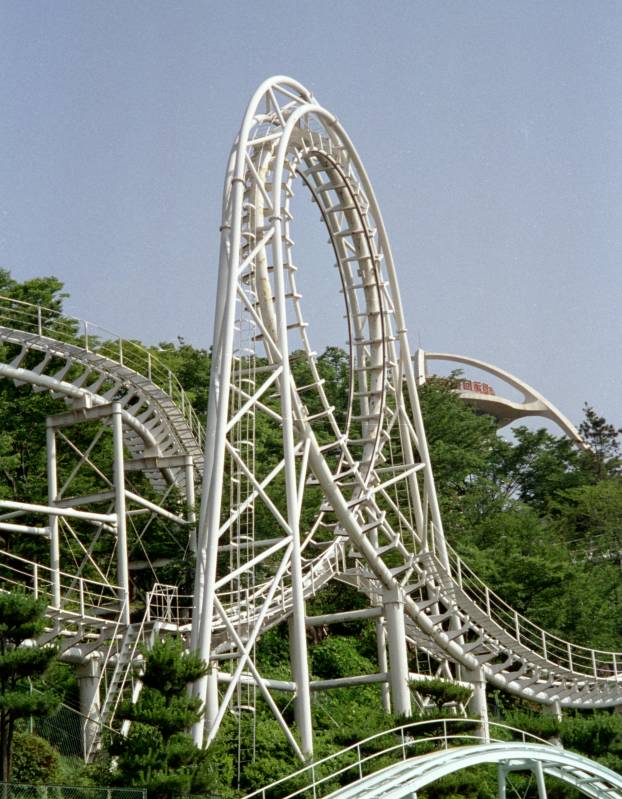 Double Loop Coaster - Himeji Tegarayama Amusement Park (Himeji