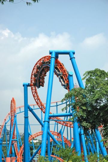 10 Inversion Roller Coaster Chimelong Paradise Panyu Guangzhou