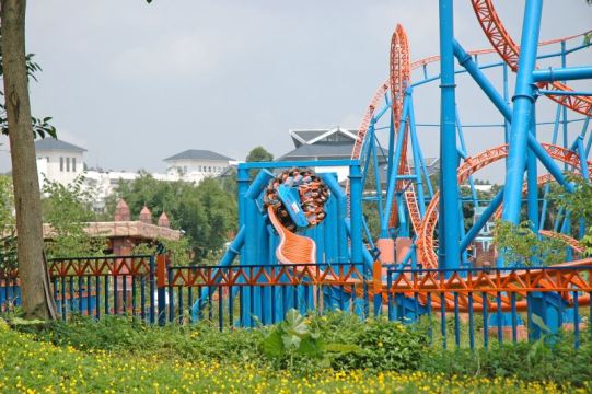 10 Inversion Roller Coaster Chimelong Paradise Panyu