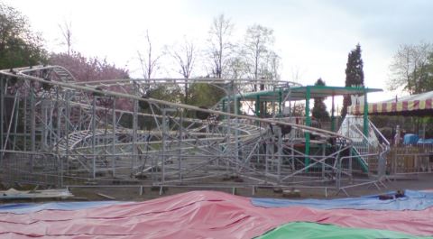 Roller Coaster Clifton Park Amusements Rotherham South