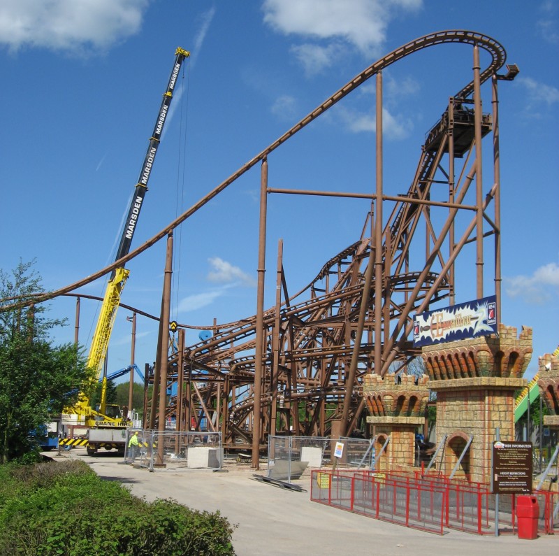 Knightmare Camelot Theme Park Chorley Lancashire England