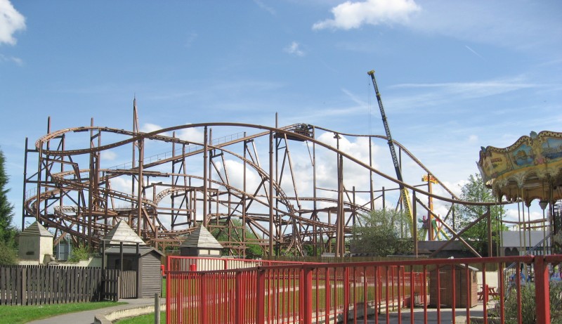 Knightmare Camelot Theme Park Chorley Lancashire England