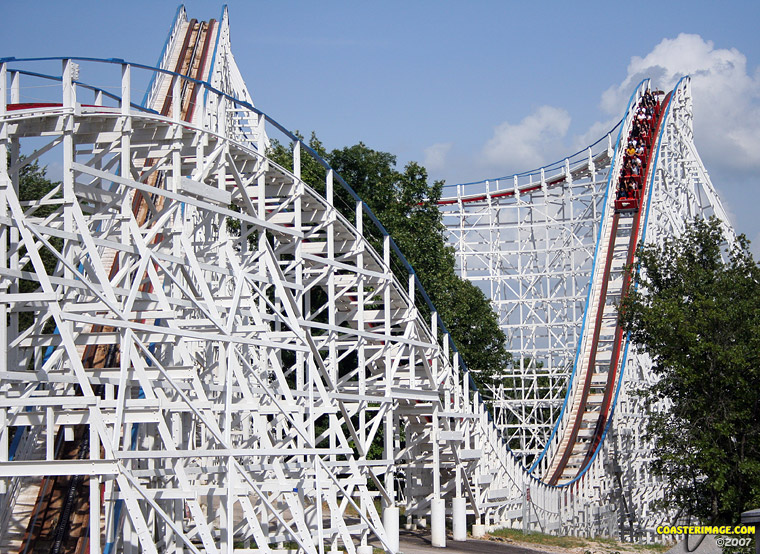 Screamin Eagle Six Flags St. Louis Eureka Missouri United