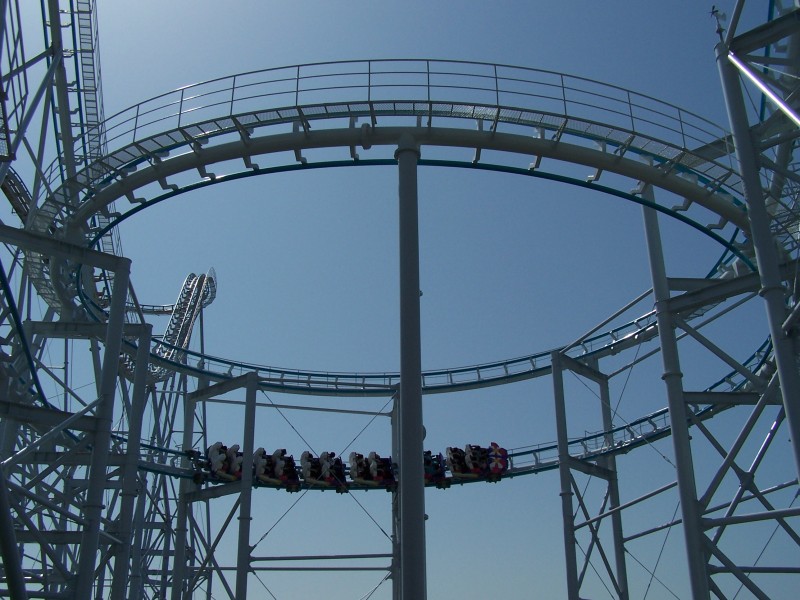 Surf Coaster Leviathan - Sea Paradise (Kanazawa, Yokohama