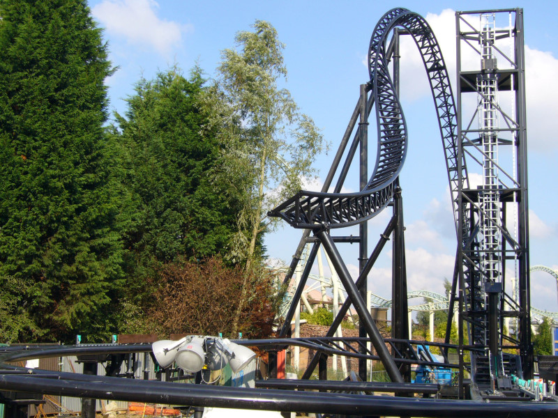 Saw The Ride Thorpe Park Chertsey Surrey England United