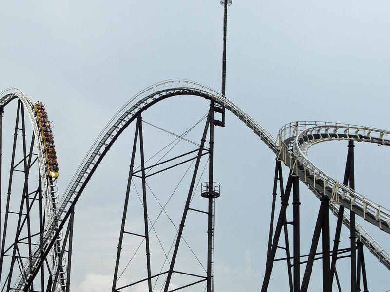 Fujiyama Fuji Q Highland Fujiyoshida Yamanashi Japan