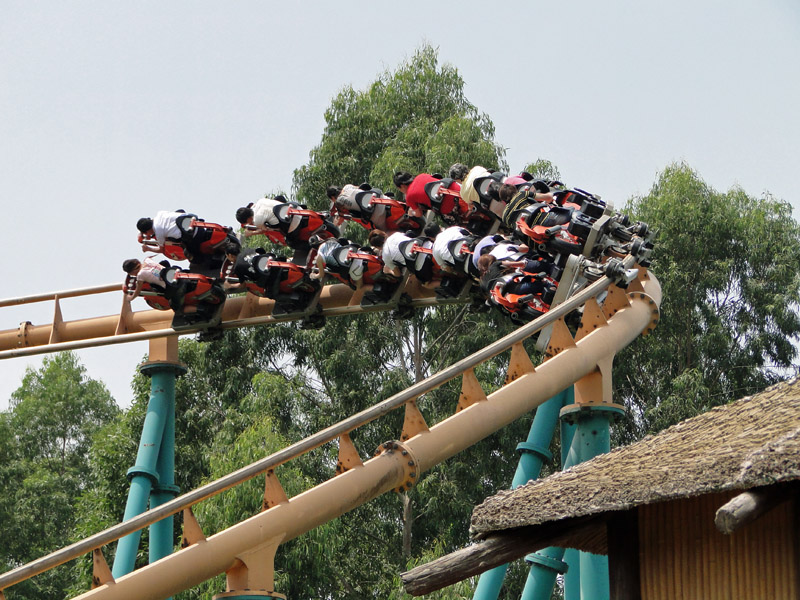 Motorbike Launch Coaster Chimelong Paradise Panyu Guangzhou