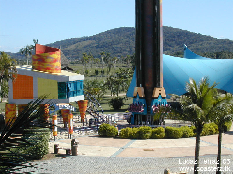 Big Tower - the Highest Toy in the Park - Beto Carrero World - Santa  Catarina . Brazil Stock Photo - Image of electricity, nature: 278337080