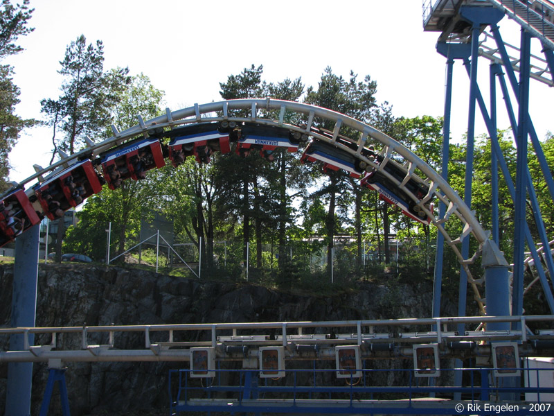 Korkkiruuvi - Särkänniemi Amusement Park (Tampere, Pirkanmaa, Finland)