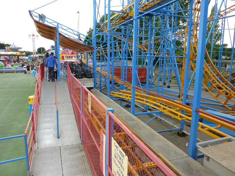 Crazy Loop Brean Theme Park Brean Somerset England United