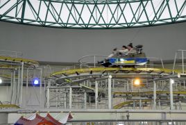 [中古][動作確認済]HIKARI HADO COASTER 光波動コースター 光波動コースター アポロ科学研究所