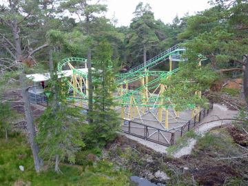 Runaway Timber Train Landmark Forest Adventure Park Carrbridge