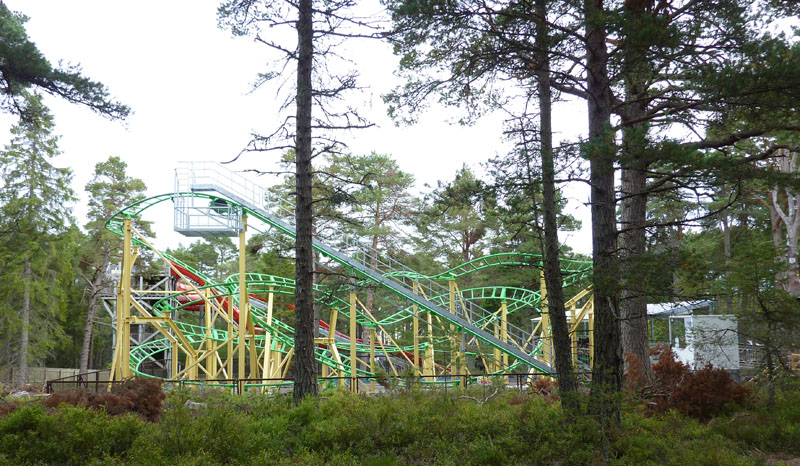 Runaway Timber Train Landmark Forest Adventure Park Carrbridge