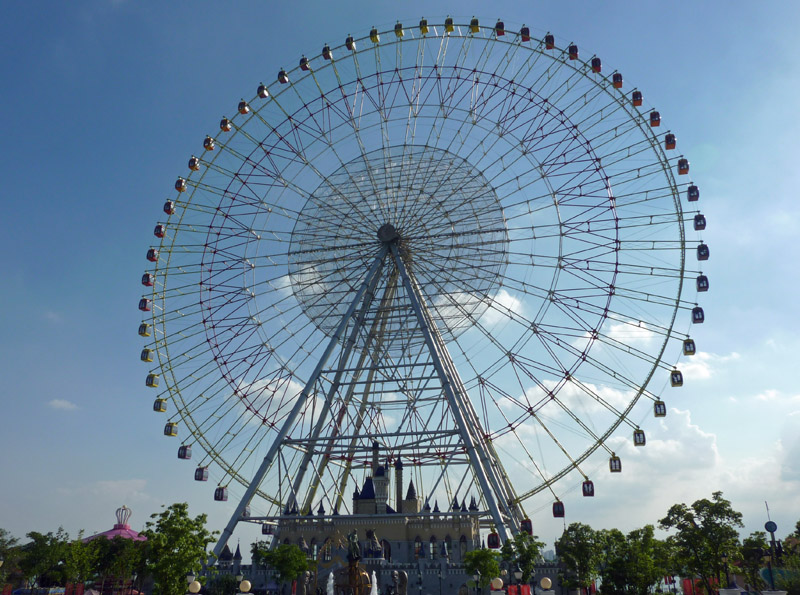 Giant Wheel Park of Suzhou, China