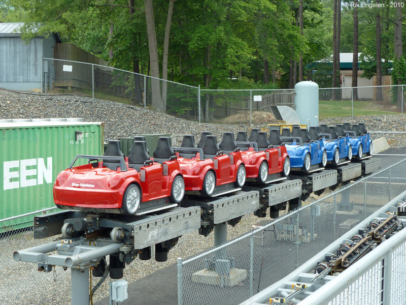 Backlot Stunt Coaster Kings Dominion Doswell Virginia United